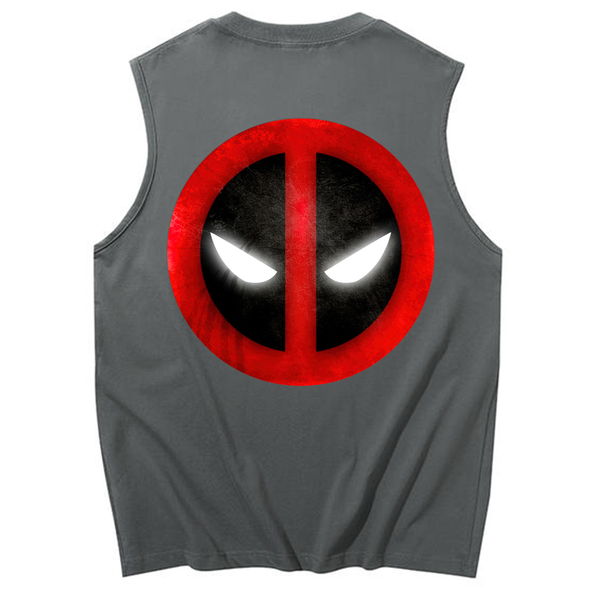 （画像用） Deadpool デッドプール コットン100％タンクトップ（背面プリント）